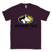 Plum michigan tech huskies Classic Tee - linhVisuals
