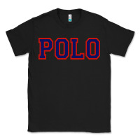 Black polo Classic Tee - linhVisuals