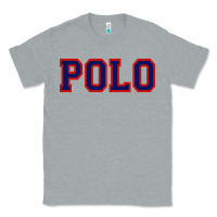 Heather Grey polo Classic Tee - linhVisuals