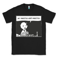 Black my anxieties have anxieties   peanuts Classic Tee - linhVisuals