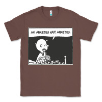 Chestnut my anxieties have anxieties   peanuts Classic Tee - linhVisuals
