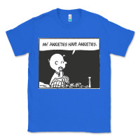 True Royal my anxieties have anxieties   peanuts Classic Tee - linhVisuals