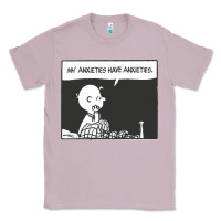 Lilac my anxieties have anxieties   peanuts Classic Tee - linhVisuals