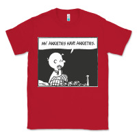 Red my anxieties have anxieties   peanuts Classic Tee - linhVisuals