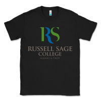 Black russell sage college Classic Tee - linhVisuals