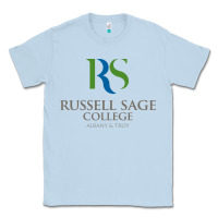Dusty Blue russell sage college Classic Tee - linhVisuals