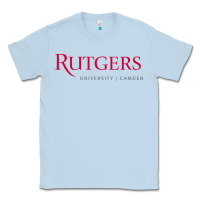 Dusty Blue rutgers university–camden Classic Tee - linhVisuals
