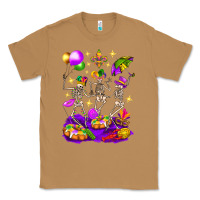 Toasted Coconut Mardi Gras Skeletons Classic Tee - BundleAndBundleShop
