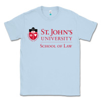 Dusty Blue saint john's university Classic Tee - linhVisuals
