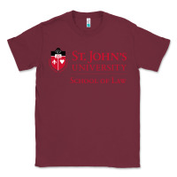 Burgundy saint john's university Classic Tee - linhVisuals