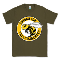 Army Green the yellowjackets Classic Tee - linhVisuals