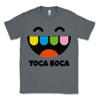 Charcoal Heather toca Classic Tee - linhVisuals