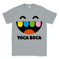 Heather Grey toca Classic Tee - linhVisuals