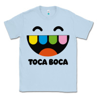 Dusty Blue toca Classic Tee - linhVisuals