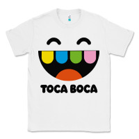 White toca Classic Tee - linhVisuals