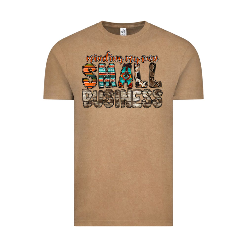 Minding My Own Small Business Vintage Tee by RacoonDesign | Teevron