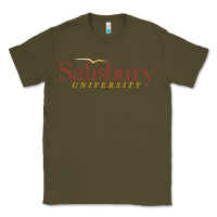 Army Green salisbury university Classic Tee - linhVisuals