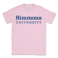 Bubblegum Pink simmons university Classic Tee - linhVisuals