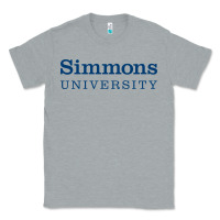 Heather Grey simmons university Classic Tee - linhVisuals