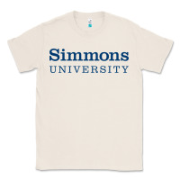 Natural simmons university Classic Tee - linhVisuals