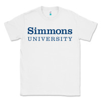 White simmons university Classic Tee - linhVisuals