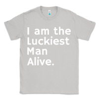 Moon Dust luckiest man alive Classic Tee - linhVisuals