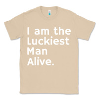 Mushroom luckiest man alive Classic Tee - linhVisuals
