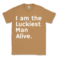 Toasted Coconut luckiest man alive Classic Tee - linhVisuals