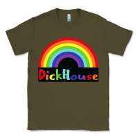Army Green dick house Classic Tee - linhVisuals