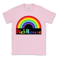 Bubblegum Pink dick house Classic Tee - linhVisuals