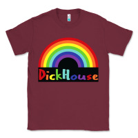 Burgundy dick house Classic Tee - linhVisuals