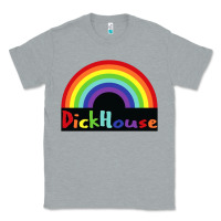 Heather Grey dick house Classic Tee - linhVisuals