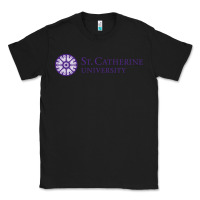 Black st. catherine university Classic Tee - linhVisuals