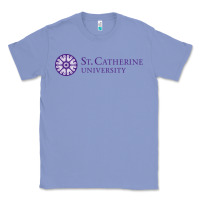 Colony Blue st. catherine university Classic Tee - linhVisuals