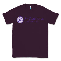 Plum st. catherine university Classic Tee - linhVisuals