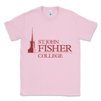 Bubblegum Pink st. john fisher collage Classic Tee - linhVisuals