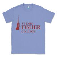 Colony Blue st. john fisher collage Classic Tee - linhVisuals
