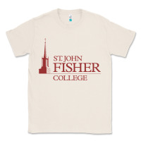 Natural st. john fisher collage Classic Tee - linhVisuals
