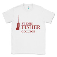 White st. john fisher collage Classic Tee - linhVisuals