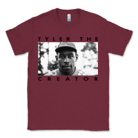 Burgundy tyler the creator Classic Tee - linhVisuals