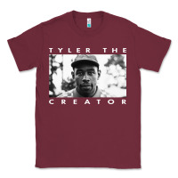 Burgundy tyler the creator Classic Tee - linhVisuals