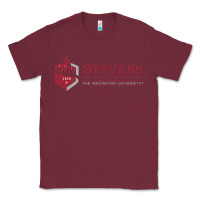 Burgundy stevens institute of technology Classic Tee - linhVisuals