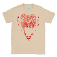 Mushroom primal onnit t chimp Classic Tee - linhVisuals