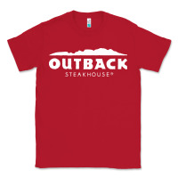 Red Outback Steakhouse Classic Tee - linhVisuals