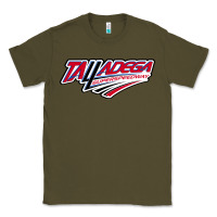 Army Green Talladega Superspeedway Classic Tee - linhVisuals