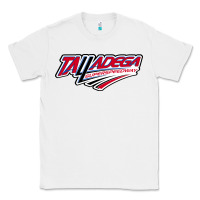 White Talladega Superspeedway Classic Tee - linhVisuals
