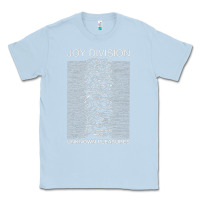 Dusty Blue joy division Classic Tee - linhVisuals