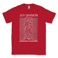 Red joy division Classic Tee - linhVisuals