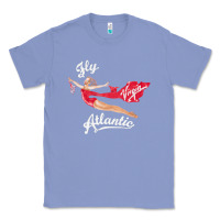 Colony Blue princess diana virgin atlantic fly atlantic Classic Tee - linhVisuals