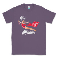Lavender princess diana virgin atlantic fly atlantic Classic Tee - linhVisuals